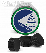Наклейка Startbilliards Cue Tips Black Lord 13 мм H (50 шт)